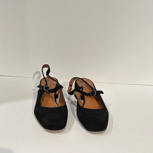 Franco Sarto Elegant Black Women's Slingback Shoes - Picture 3 of 5